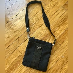 Classic COACH Canvas Crossbody — Never Used